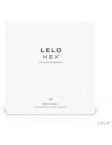 Lelo HEX ORIGINAL Preservativos 36 Pack